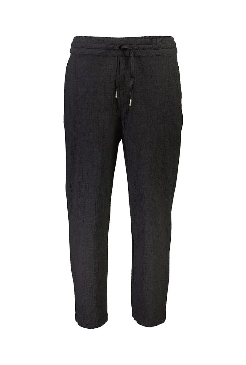 LINDBERGH SEERSUCKER ELASTIC WAIST PANTS