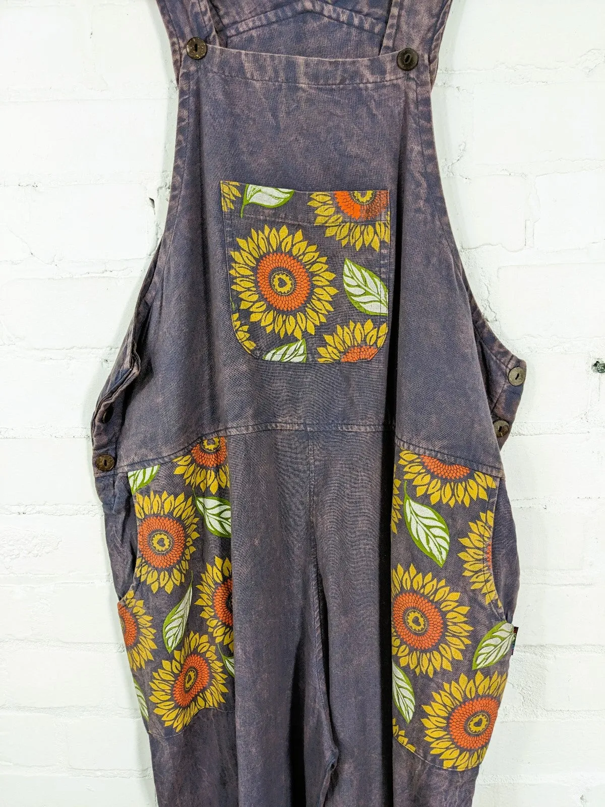 Long Straight Dungaree