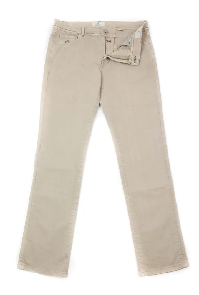 Luigi Borrelli Beige Pants - 33 US / 49 EU