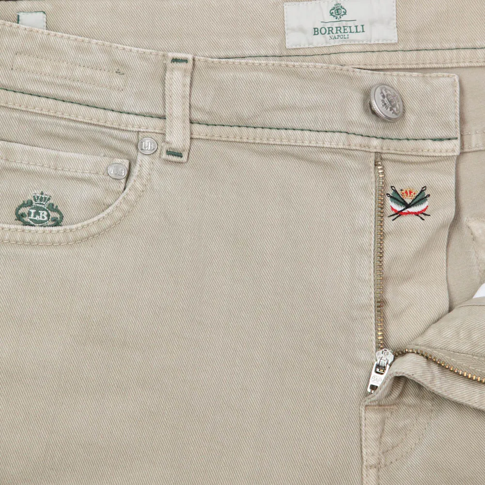 Luigi Borrelli Beige Pants - 33 US / 49 EU