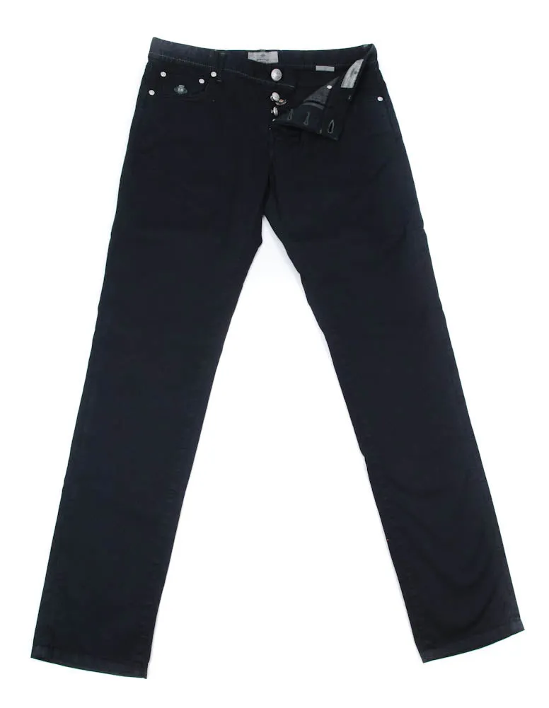 Luigi Borrelli Midnight Navy Blue Pants - 35 US / 51 EU