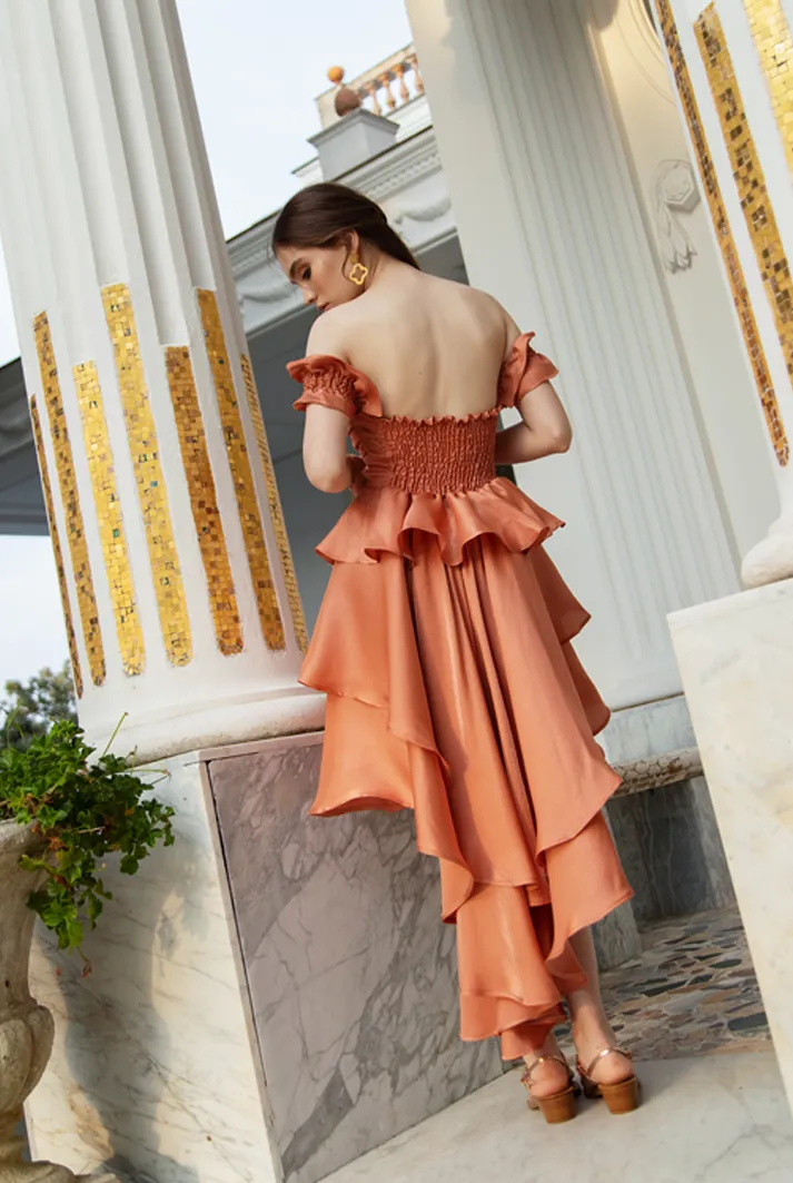 Lumi√®re Ruffled Dress