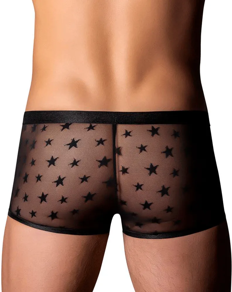Male Power 122-291 Love Star Short With Ring Black