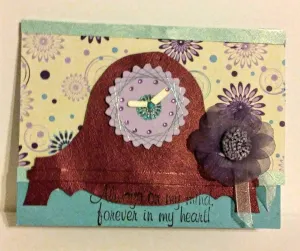Mantel Clock Card