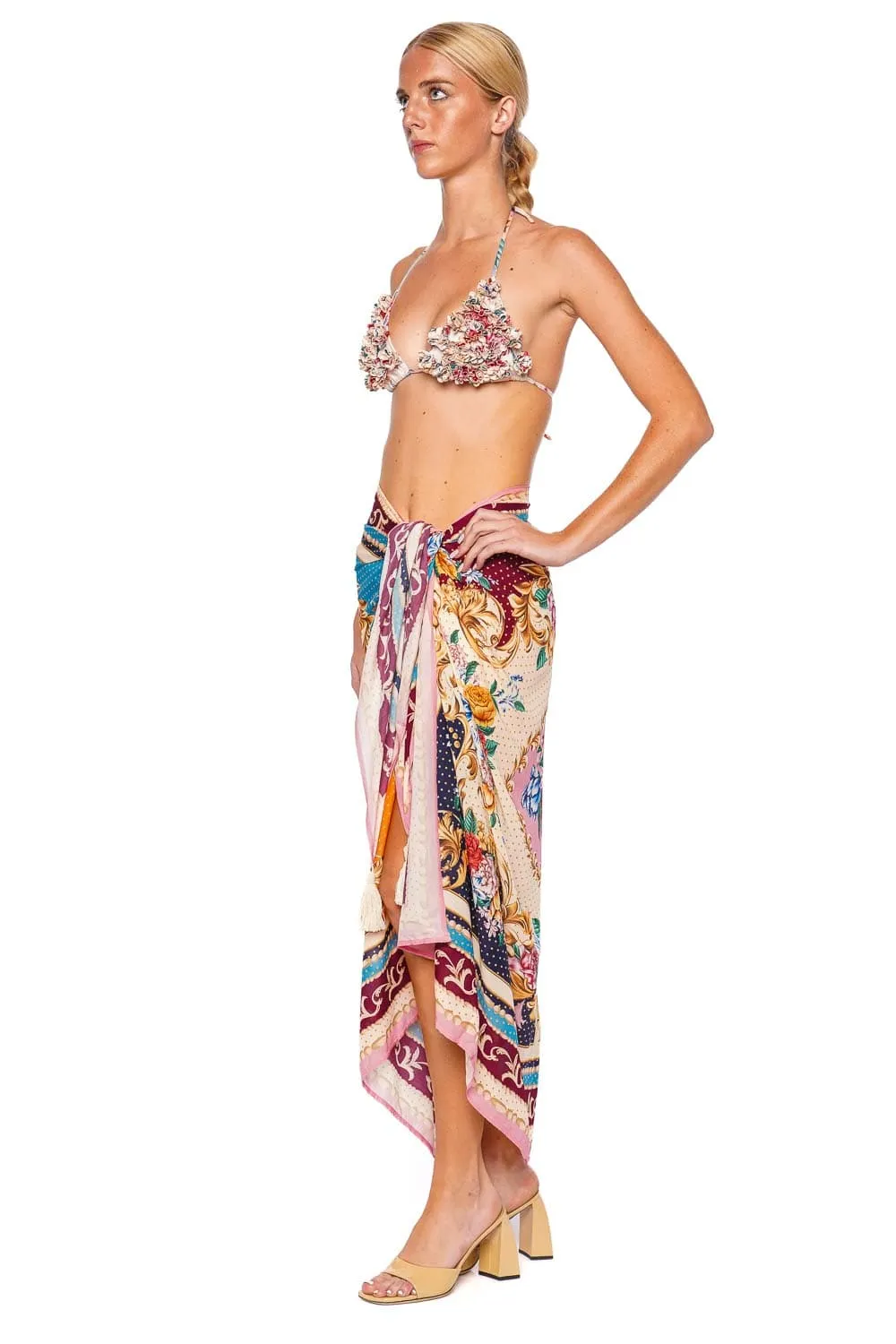 Marine Blush Pareo Cover Up