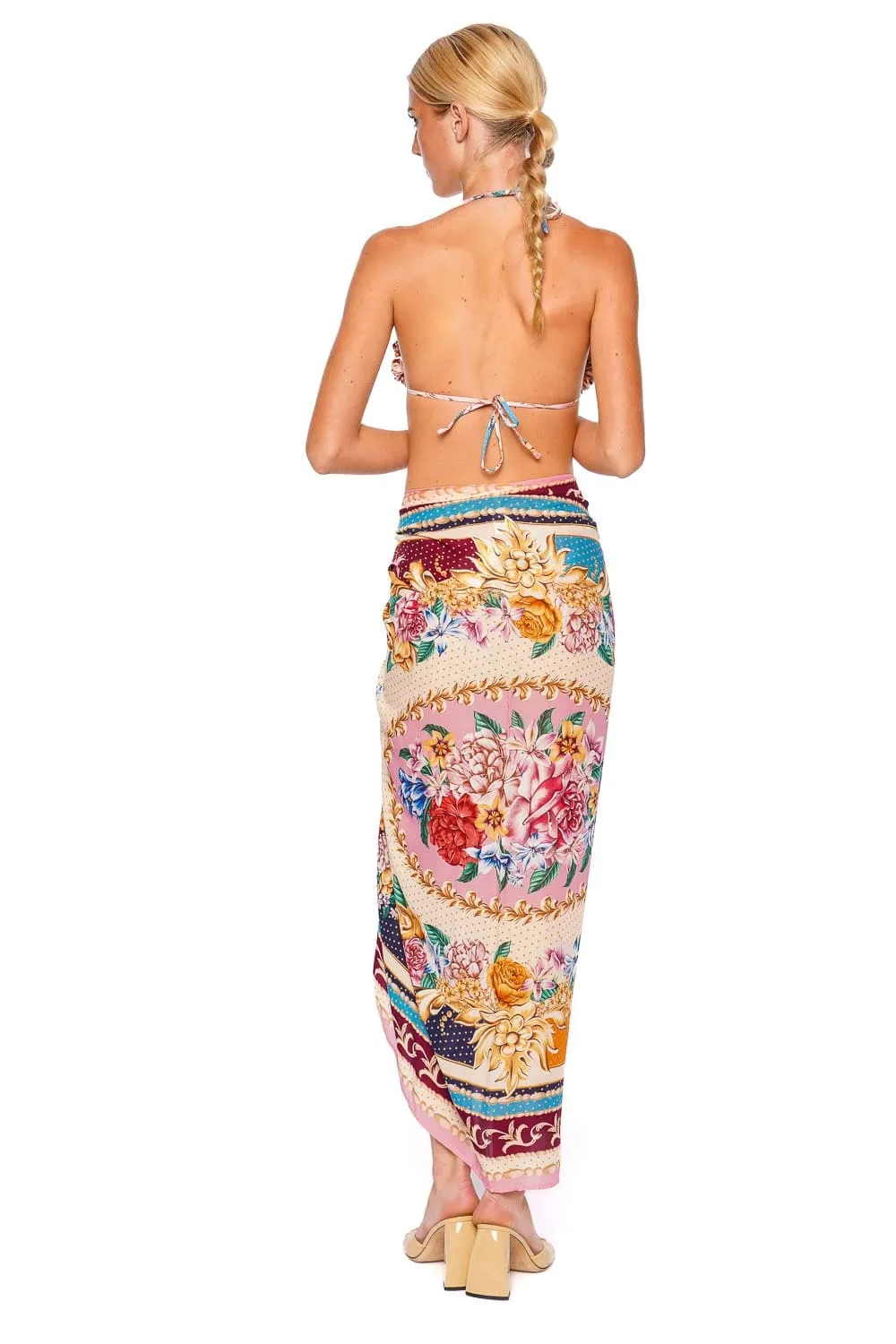 Marine Blush Pareo Cover Up
