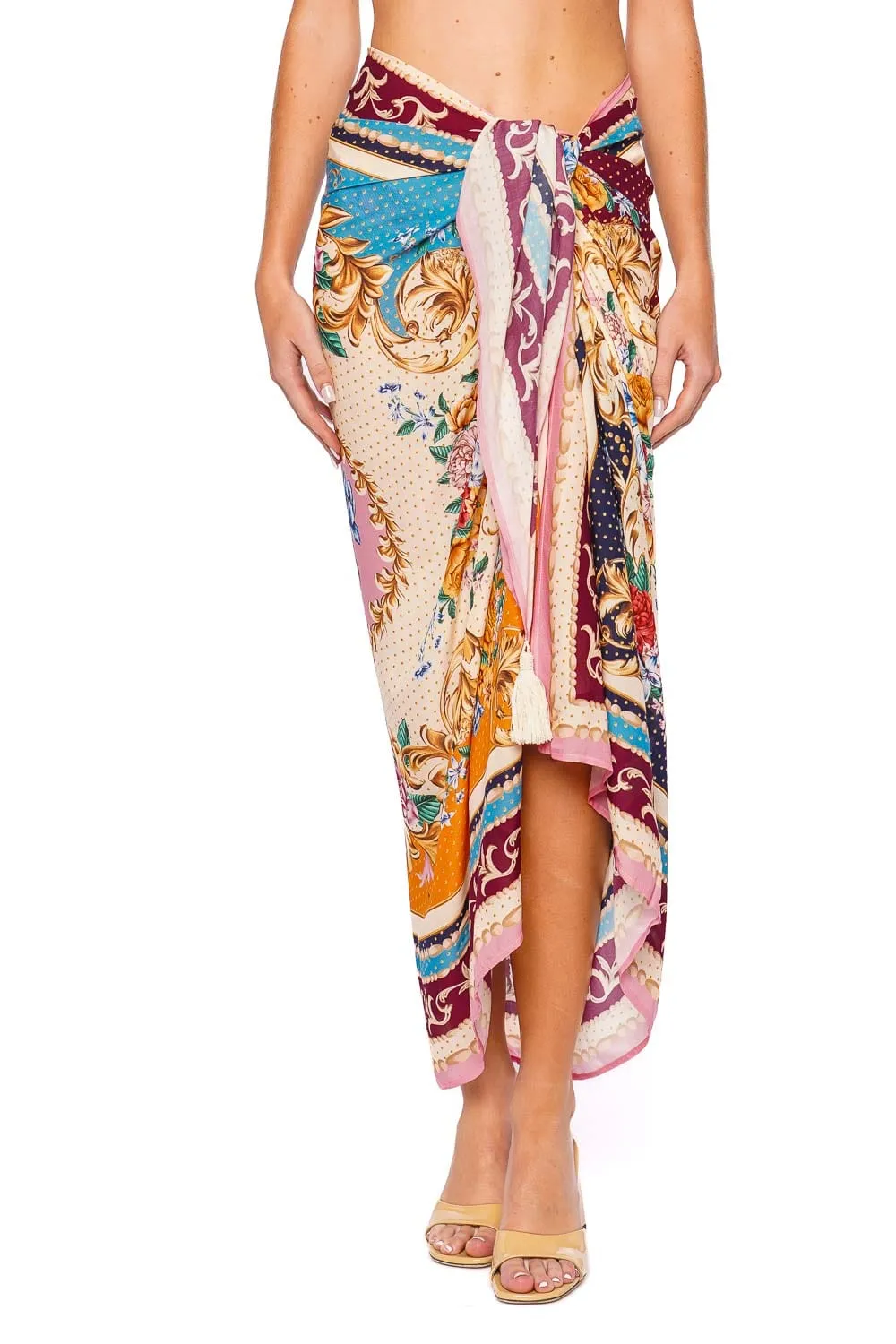 Marine Blush Pareo Cover Up