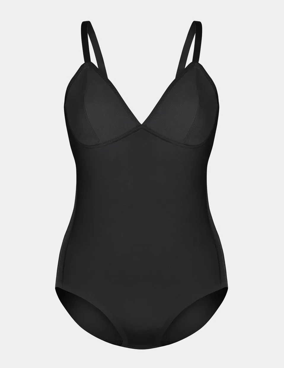 Mesh Deep V Bodysuit