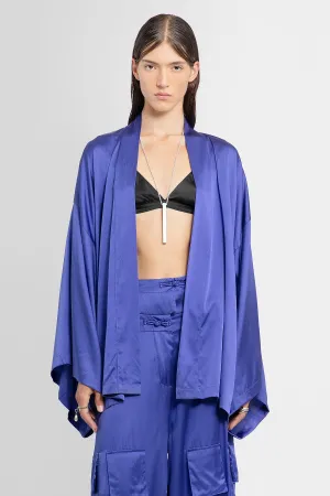 Mini Kimono in Indigo Silk