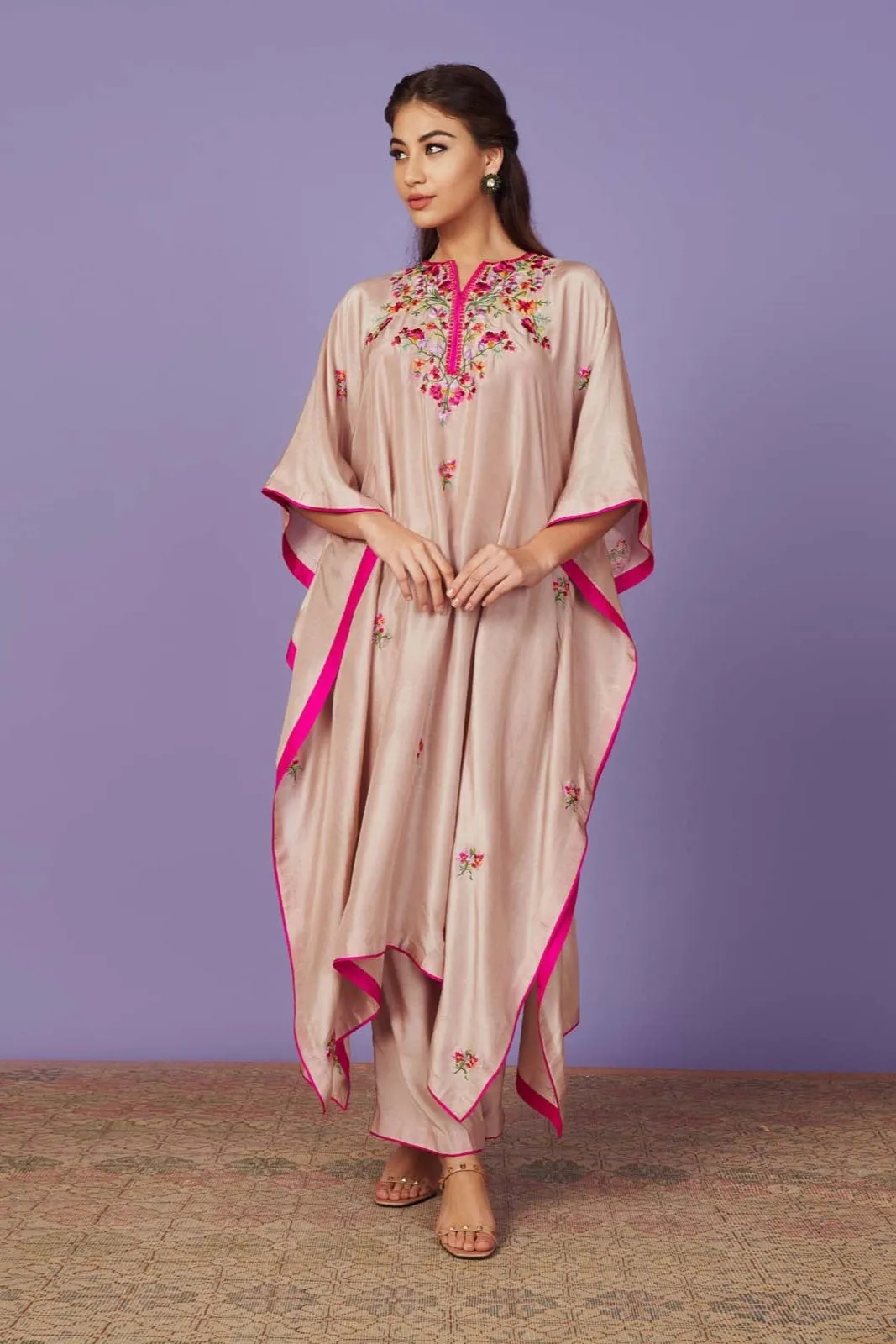 MULTI THREAD WORK KAFTAN SET
