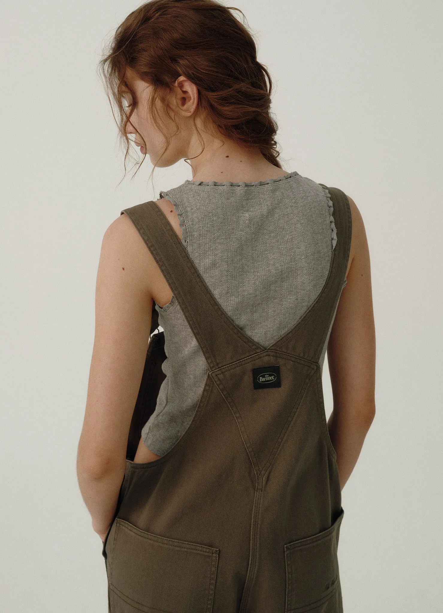 NEW & INSTOCK - The Barnnet Khaki Farmer's Cotton Overall (S/S 2025)