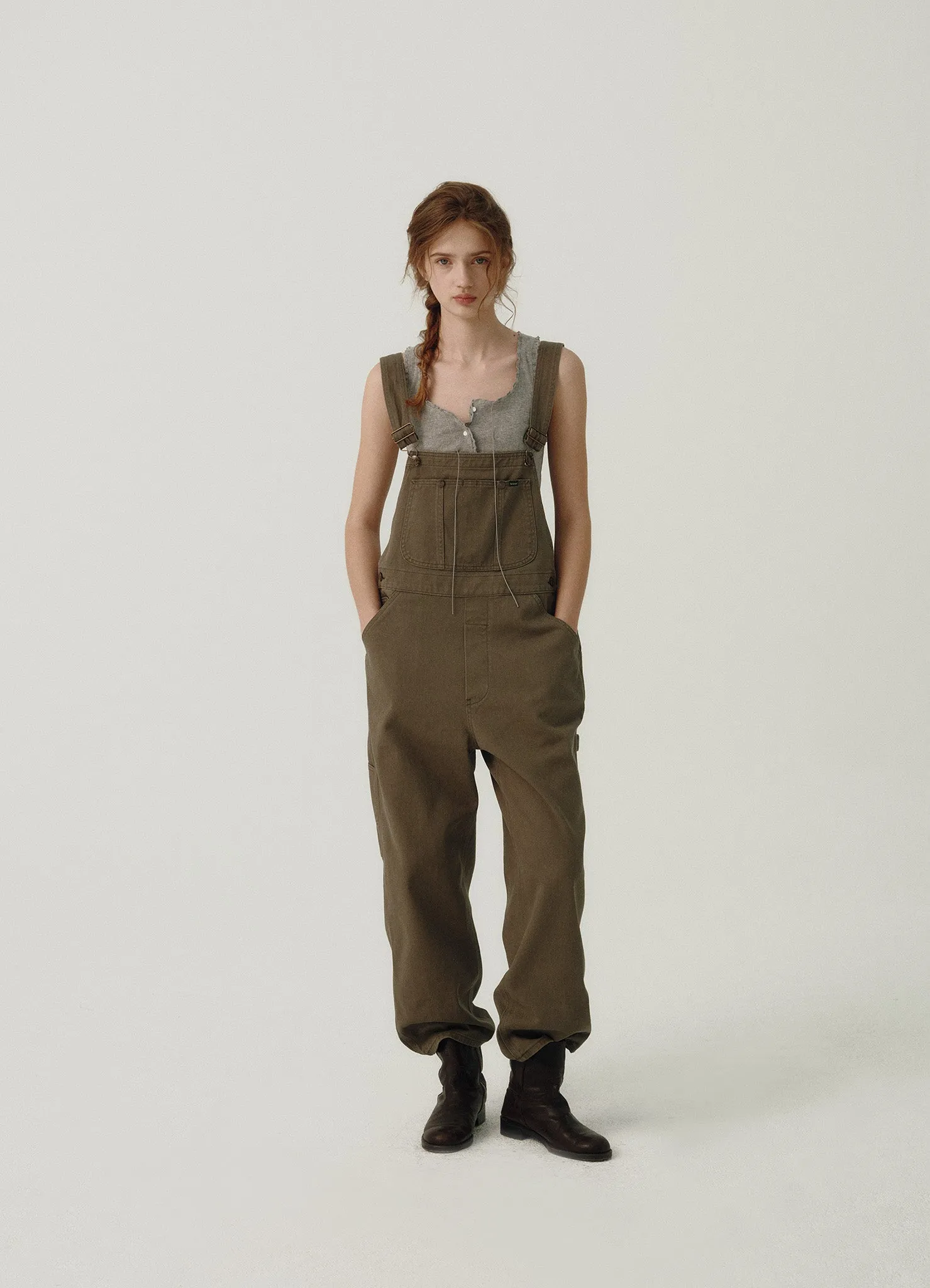 NEW & INSTOCK - The Barnnet Khaki Farmer's Cotton Overall (S/S 2025)