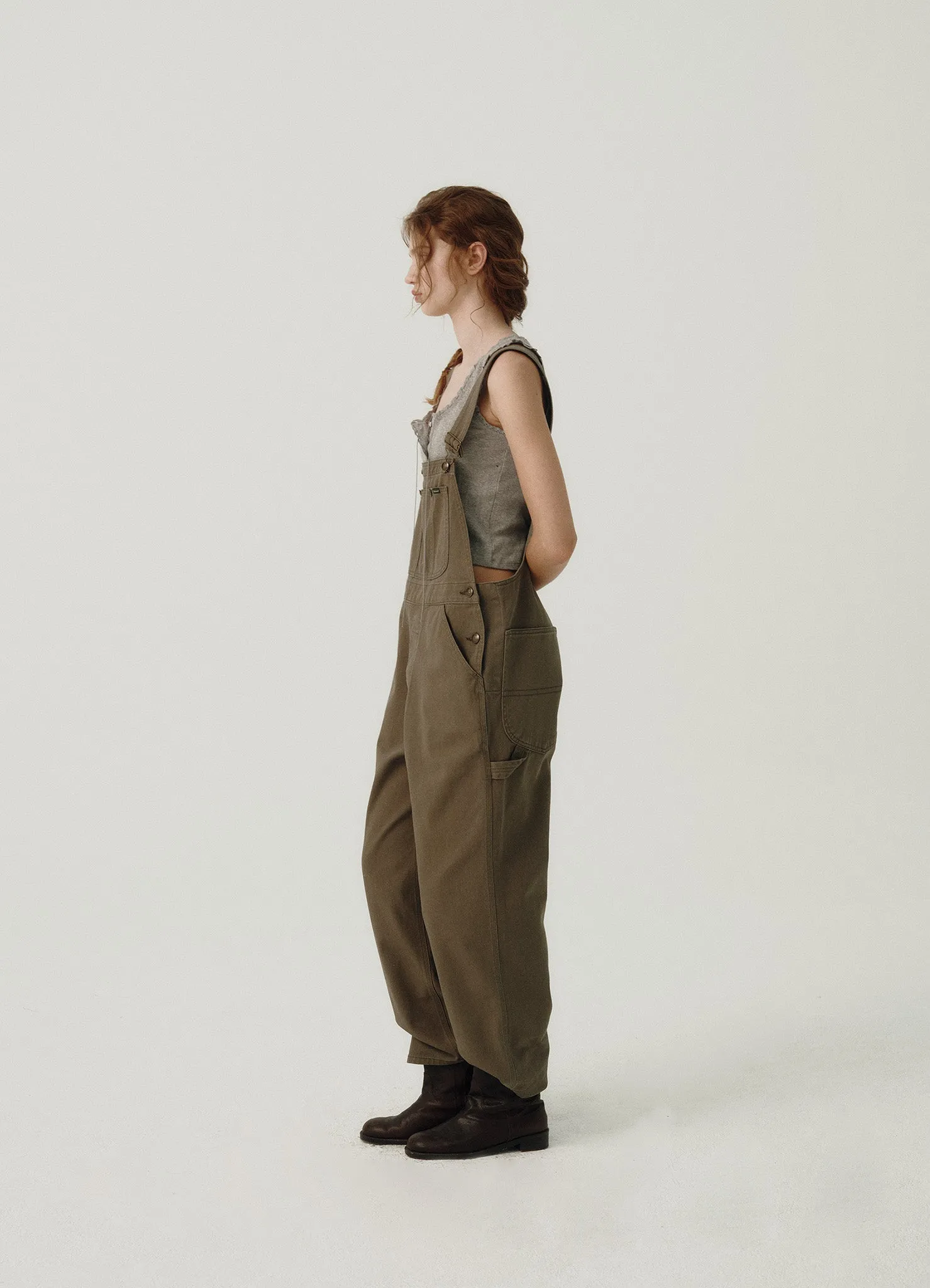 NEW & INSTOCK - The Barnnet Khaki Farmer's Cotton Overall (S/S 2025)