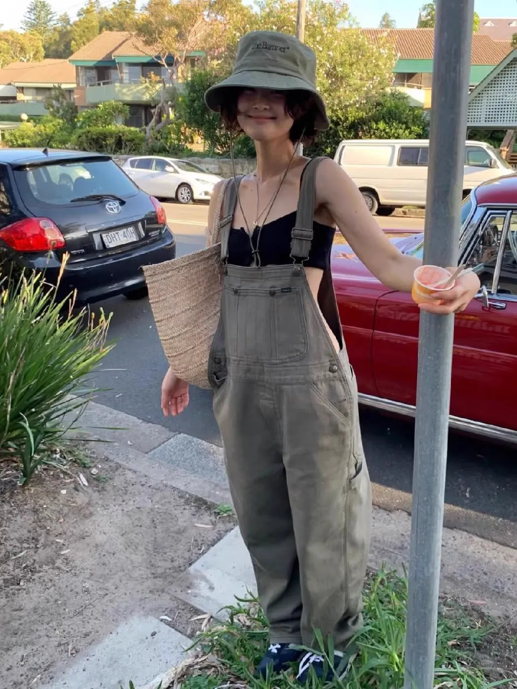 NEW & INSTOCK - The Barnnet Khaki Farmer's Cotton Overall (S/S 2025)