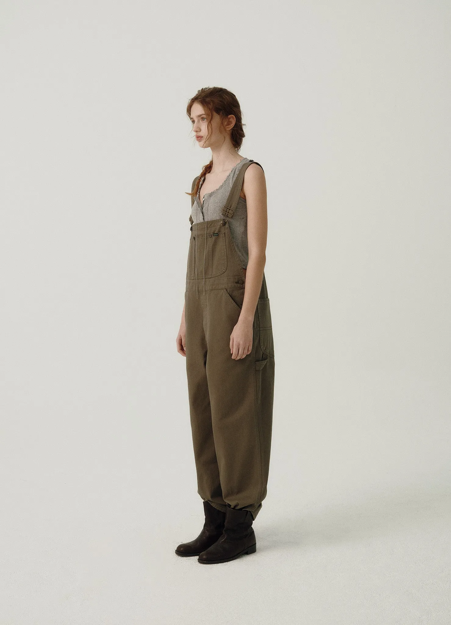 NEW & INSTOCK - The Barnnet Khaki Farmer's Cotton Overall (S/S 2025)