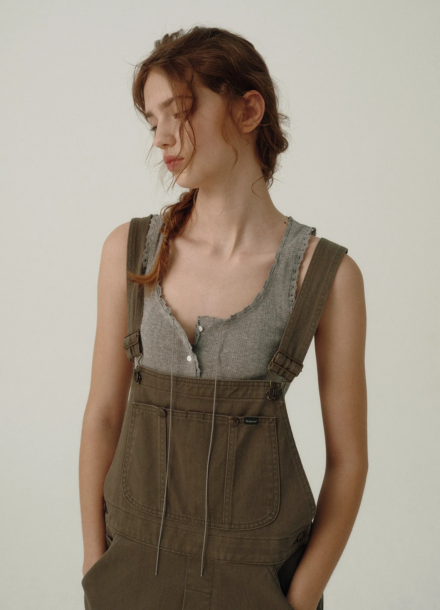NEW & INSTOCK - The Barnnet Khaki Farmer's Cotton Overall (S/S 2025)