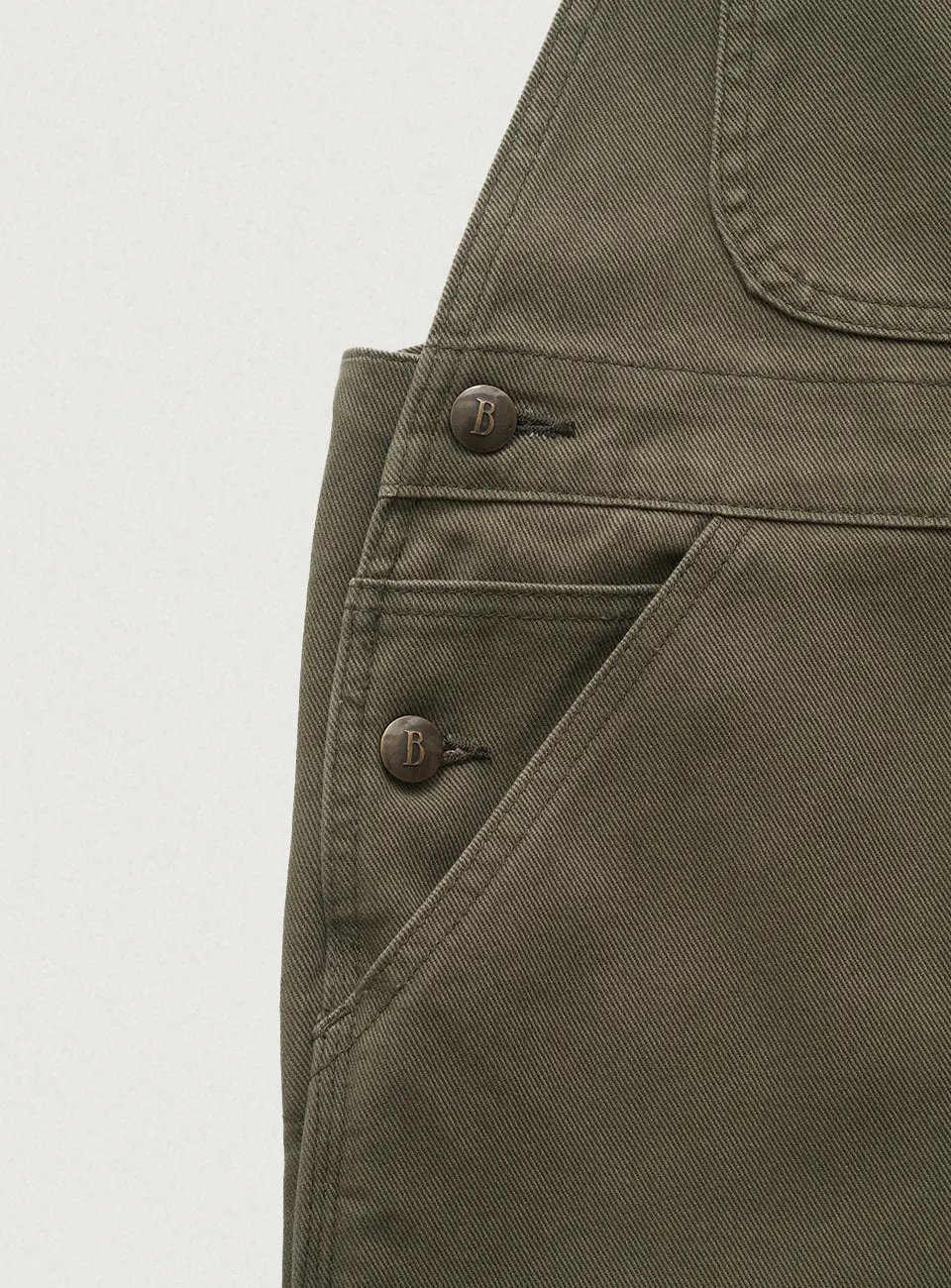 NEW & INSTOCK - The Barnnet Khaki Farmer's Cotton Overall (S/S 2025)