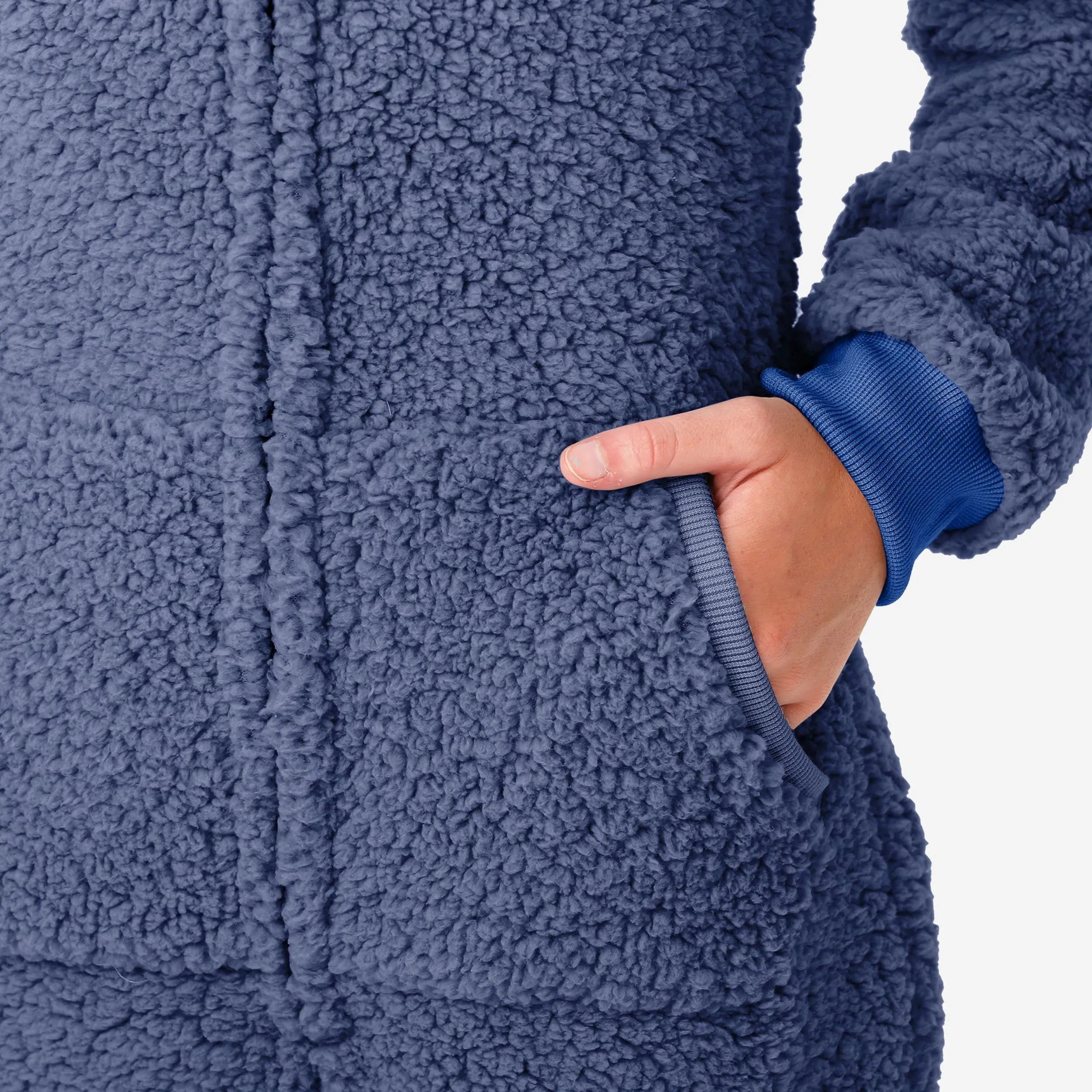 New York Giants Womens Sherpa One Piece Pajamas