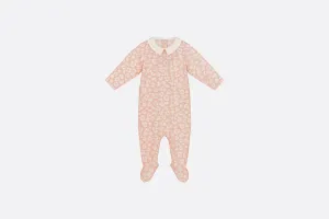 Newborn Gift Set • Pink Cotton Jersey with Pale Pink Leopard Print
