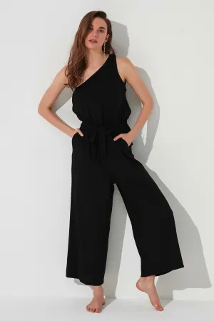 Nia One Shoulder Overalls