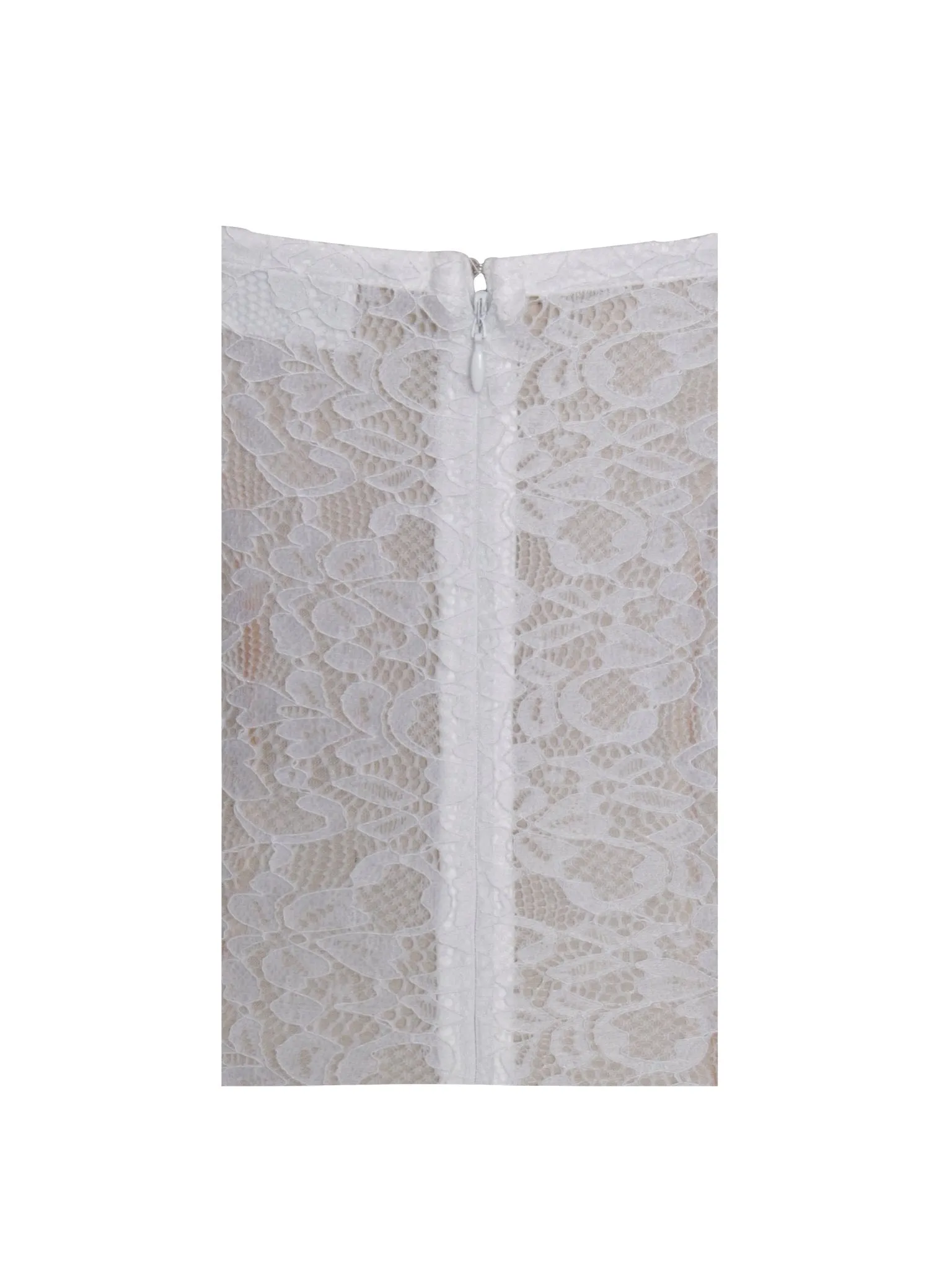 Nia White Lace Maxi Dress
