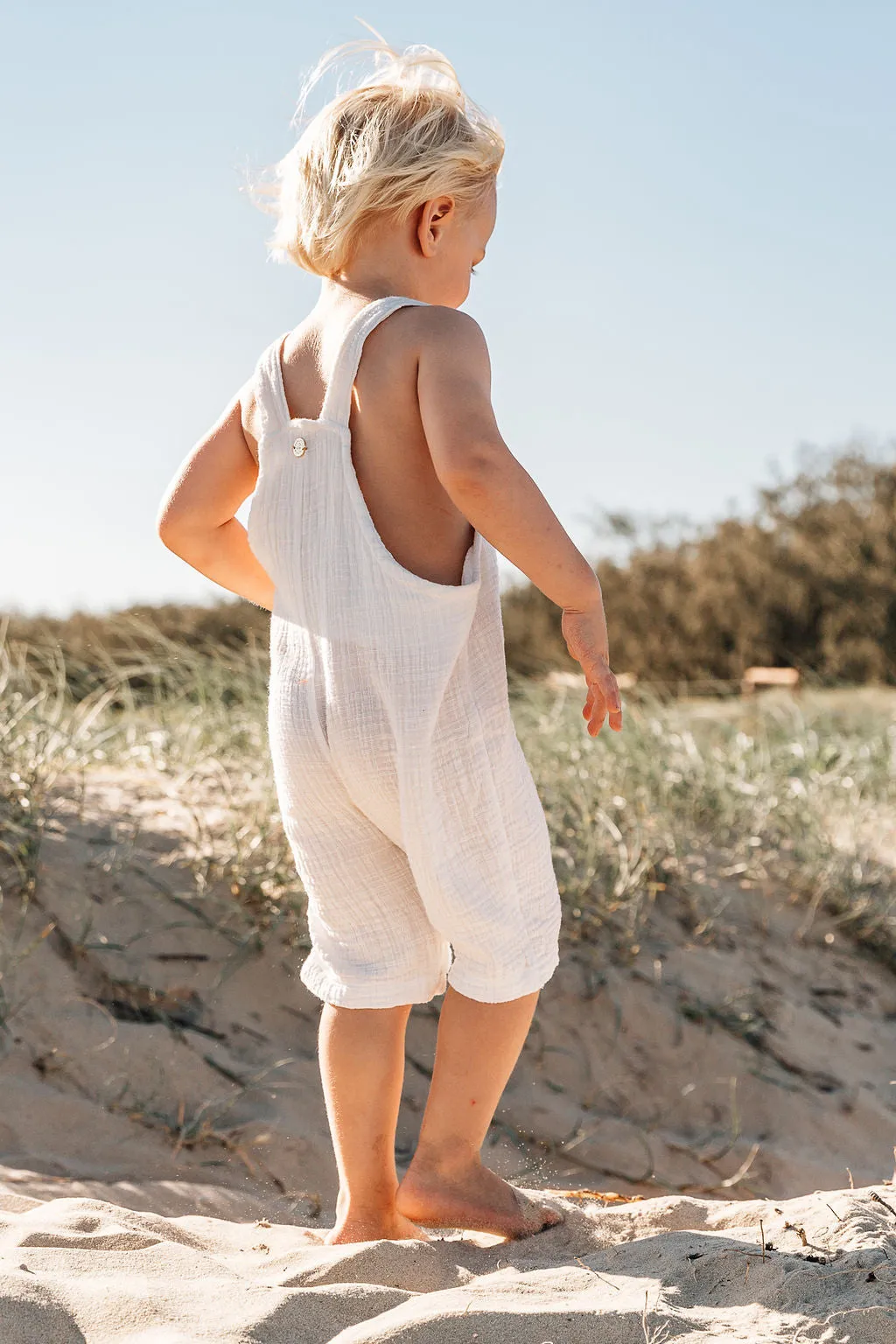 Ocean babe overalls