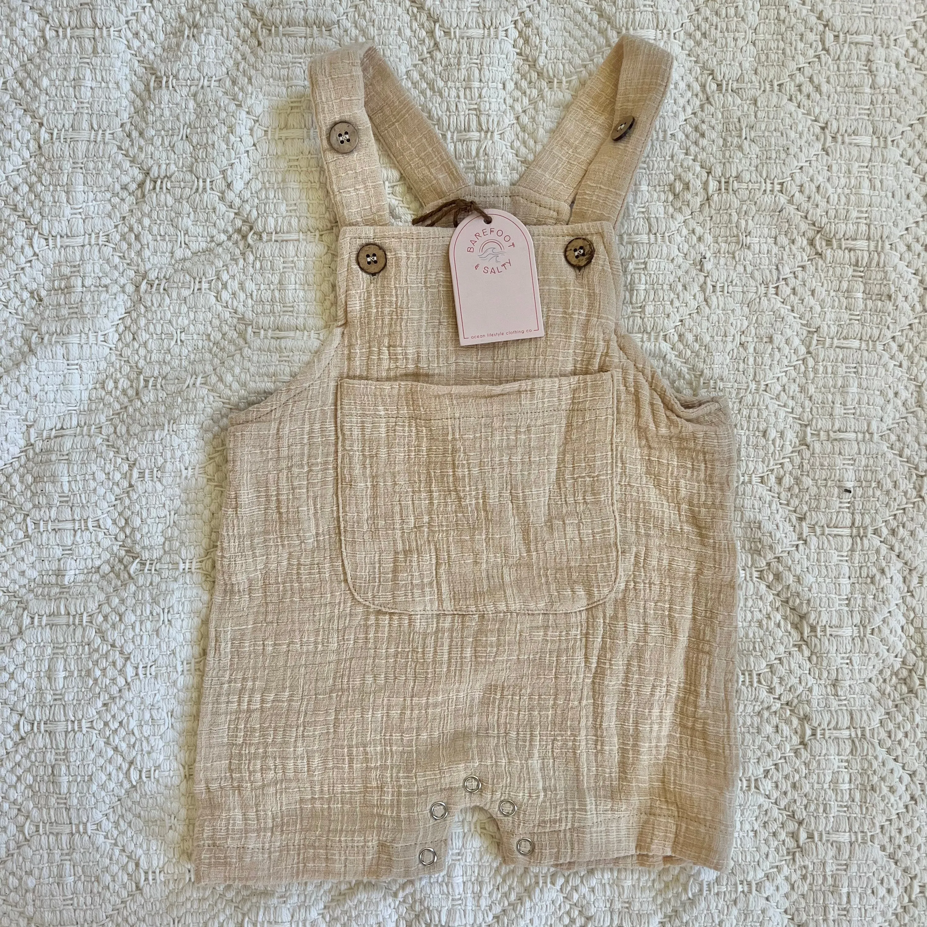 Ocean babe overalls