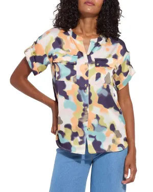 Olena Drop-Shoulder Blouse