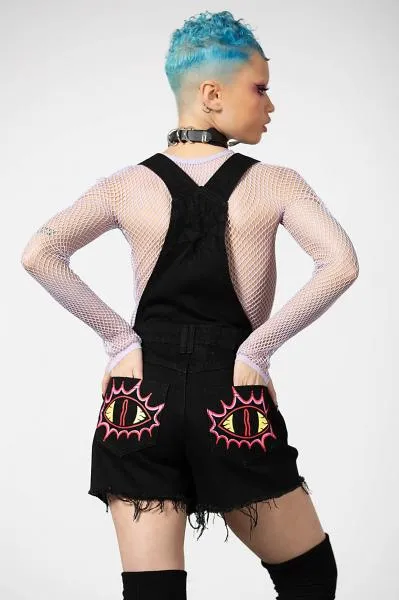 Oracle Denim Overalls - Black -