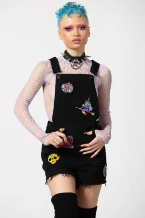 Oracle Denim Overalls - Black -