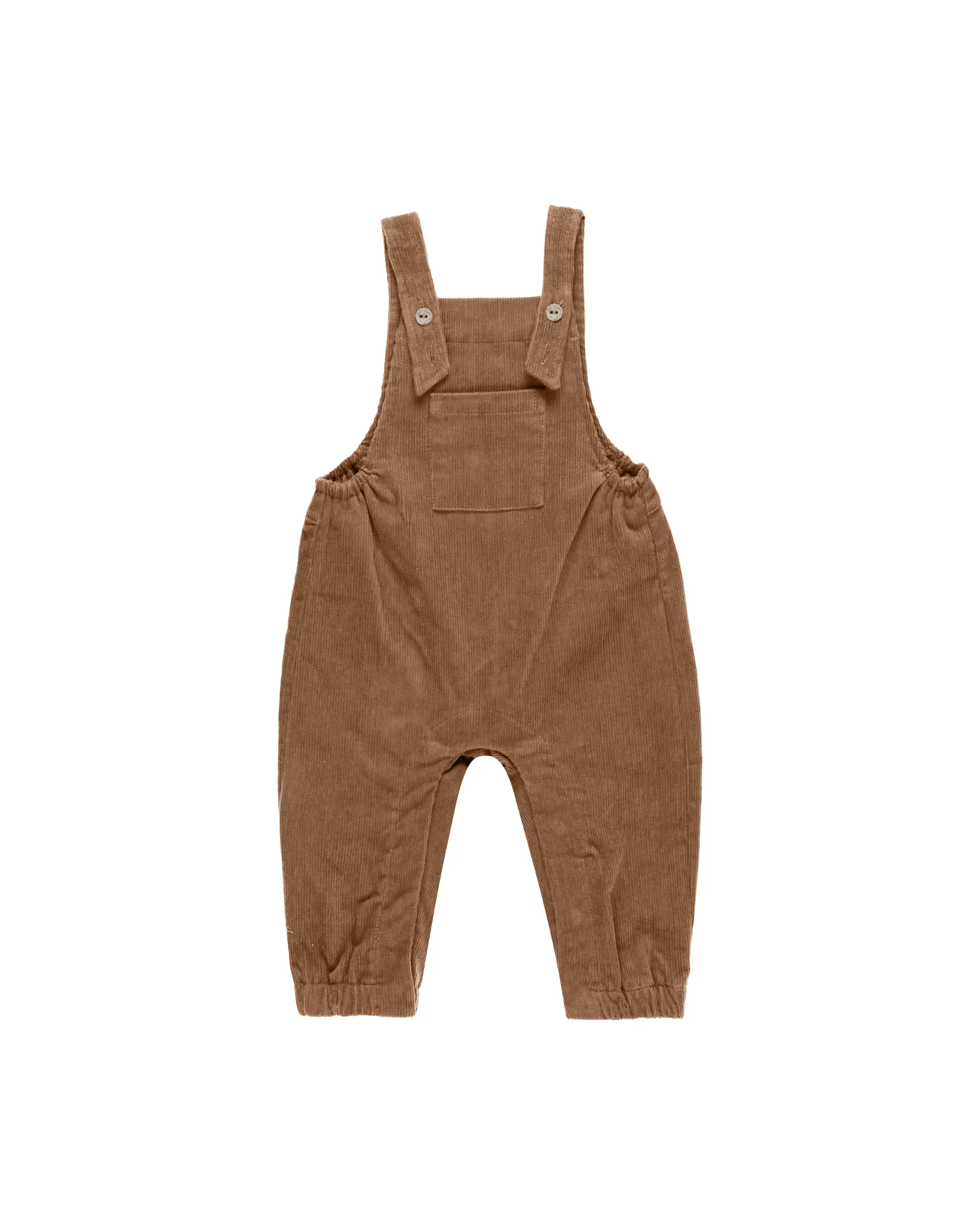ORGANIC Corduroy Baby Overalls || Cinnamon