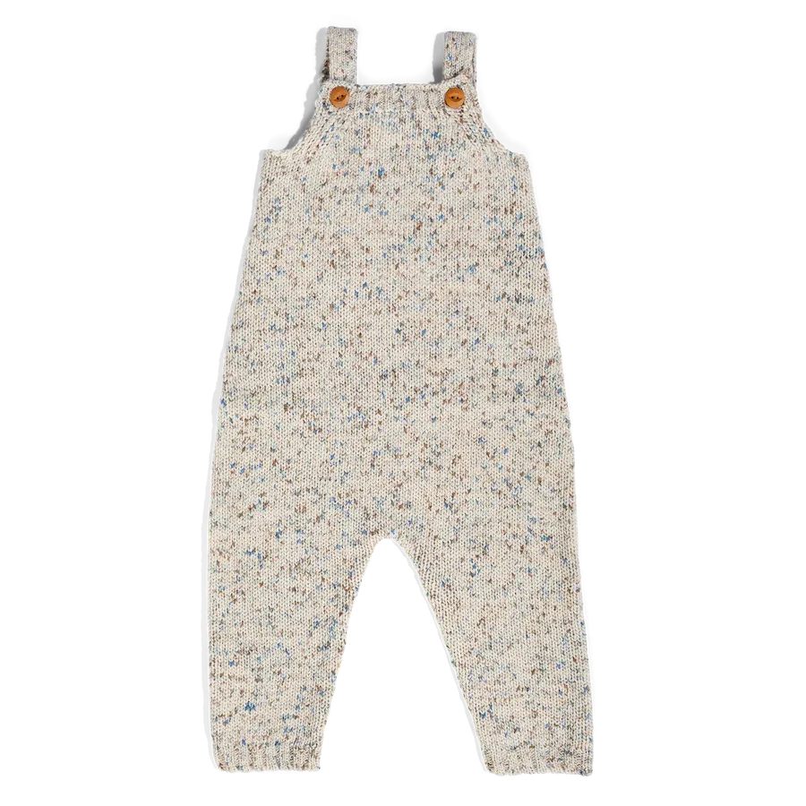 Organic Funfetti Overalls - Sea