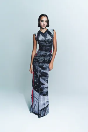 OTTOLINGER | MESH MAXI DRESS