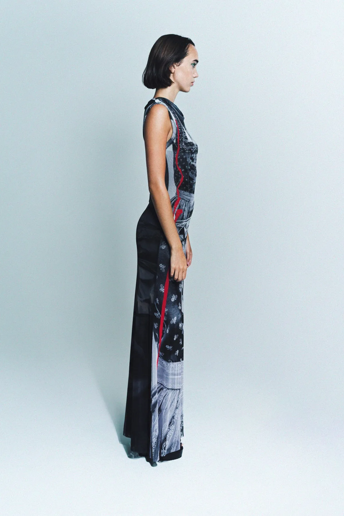 OTTOLINGER | MESH MAXI DRESS