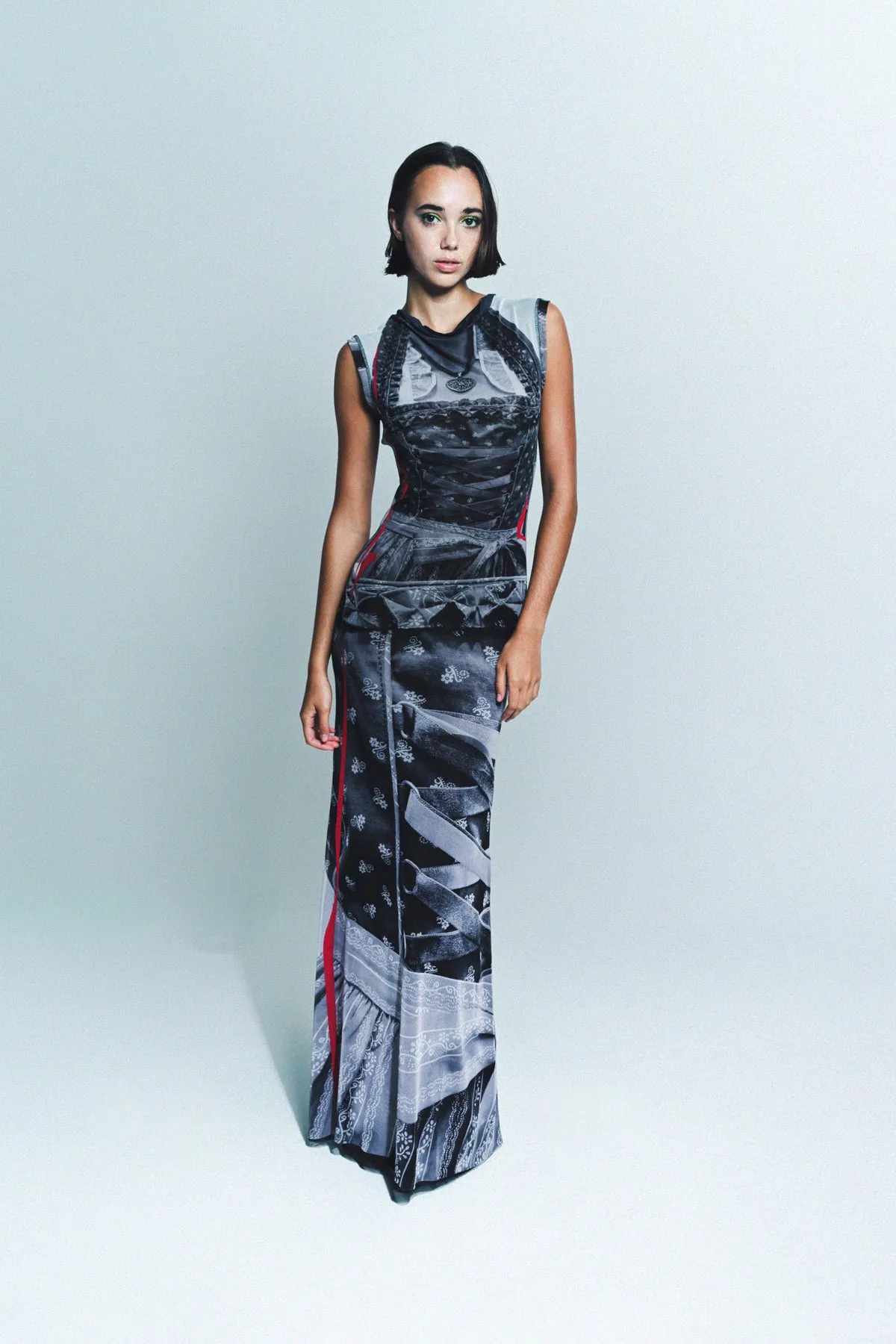 OTTOLINGER | MESH MAXI DRESS