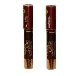Pack of 2 CoverGirl Queen Jumbo Gloss Balm, Silk Sienna Q870