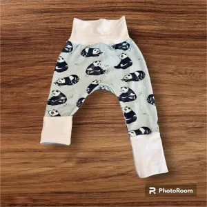Pantalons évolutifs - Pandas gris