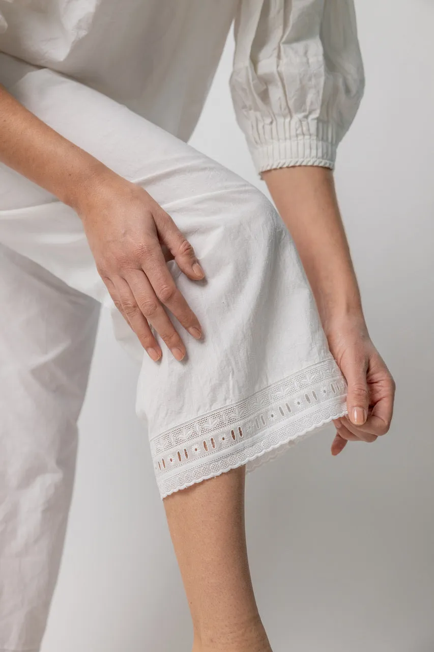 Pants with Lace