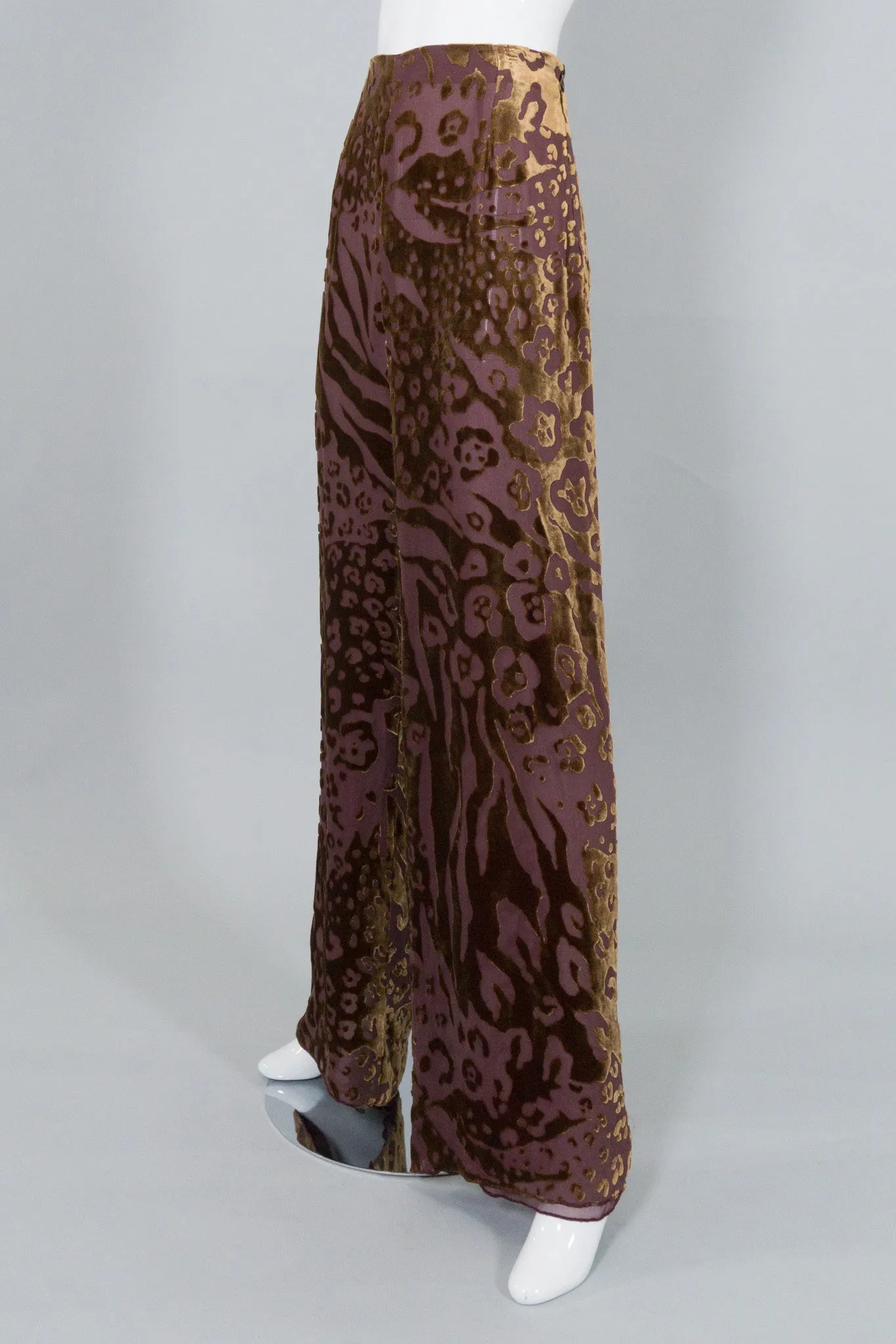 Parallèle Velvet Burnout Pant