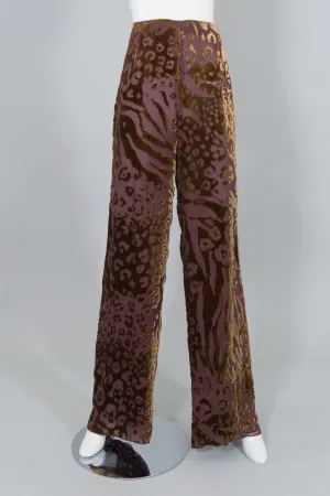 Parallèle Velvet Burnout Pant