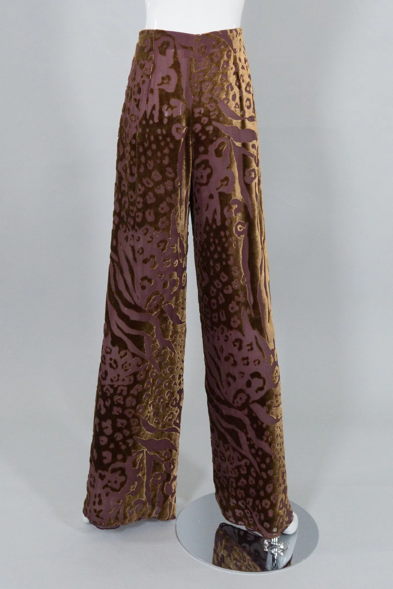 Parallèle Velvet Burnout Pant