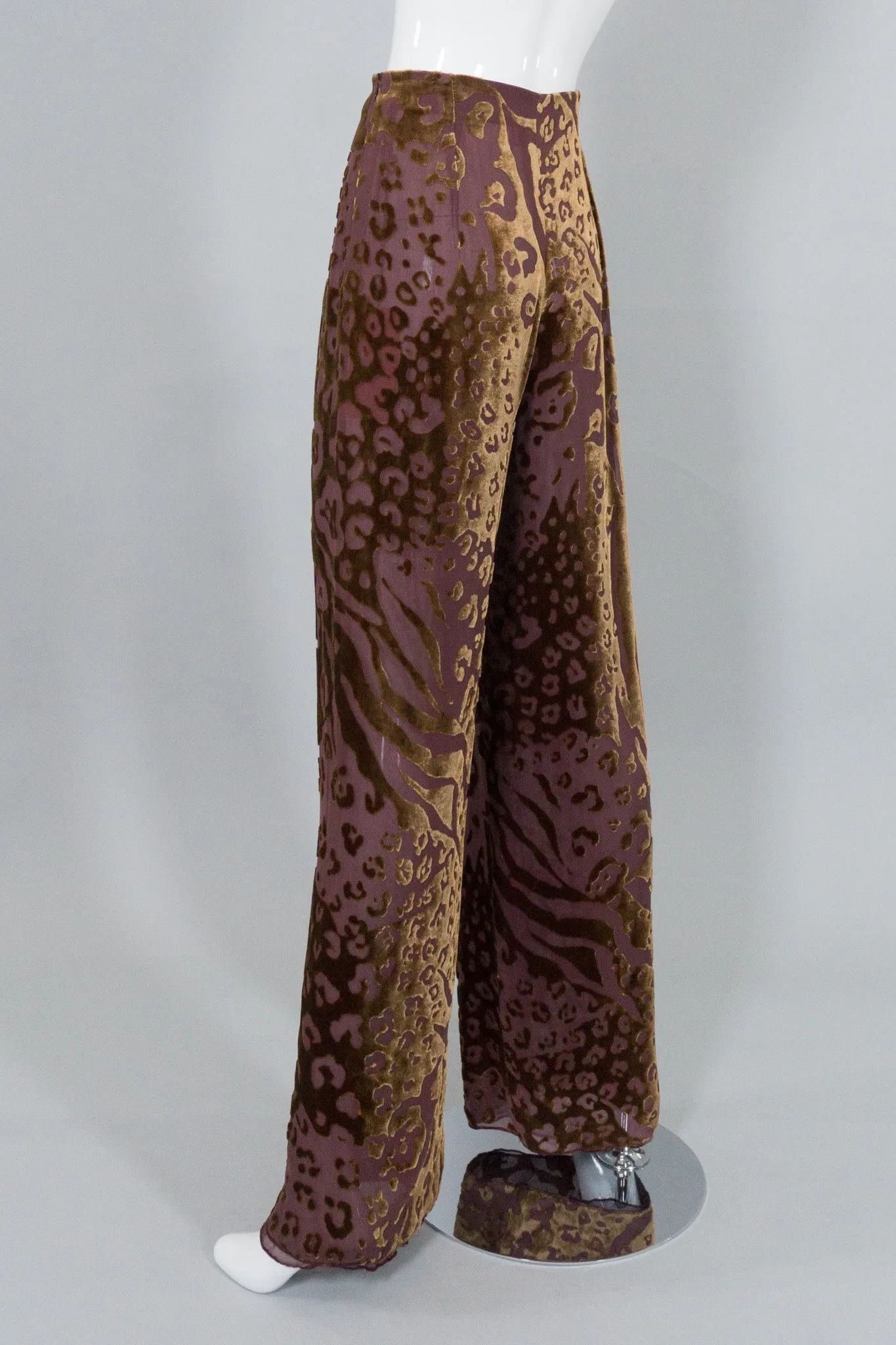 Parallèle Velvet Burnout Pant