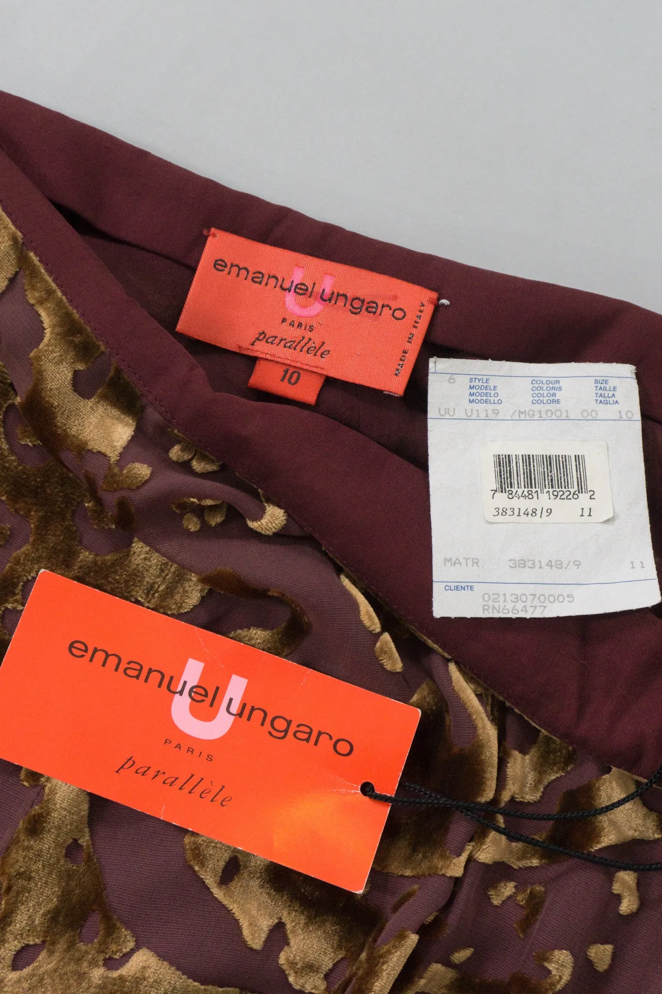 Parallèle Velvet Burnout Pant