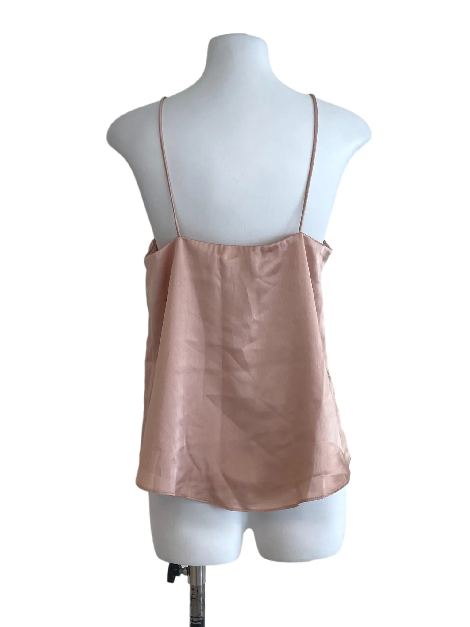 Peach Silk Top