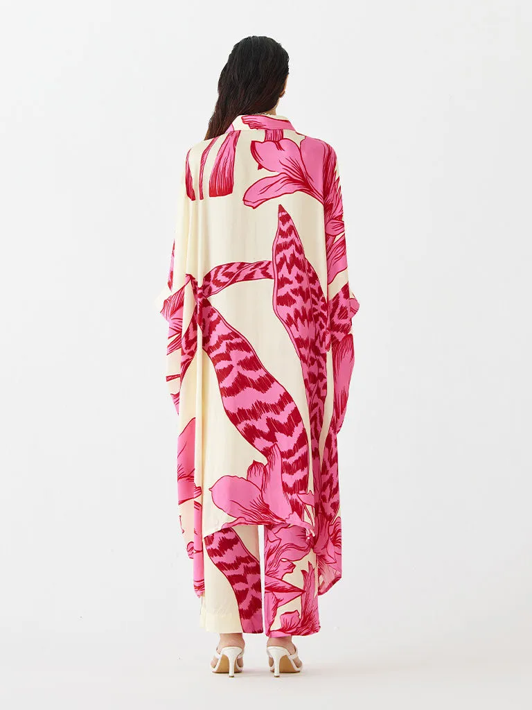 Pink Aphrodite Kimono Set