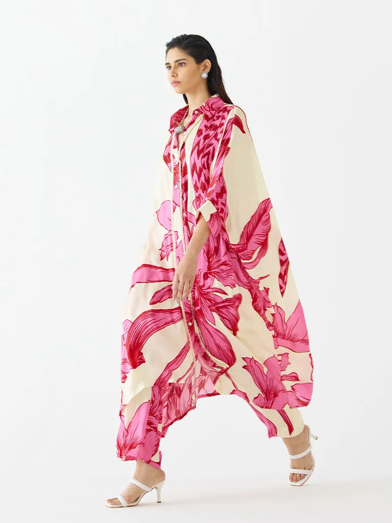 Pink Aphrodite Kimono Set