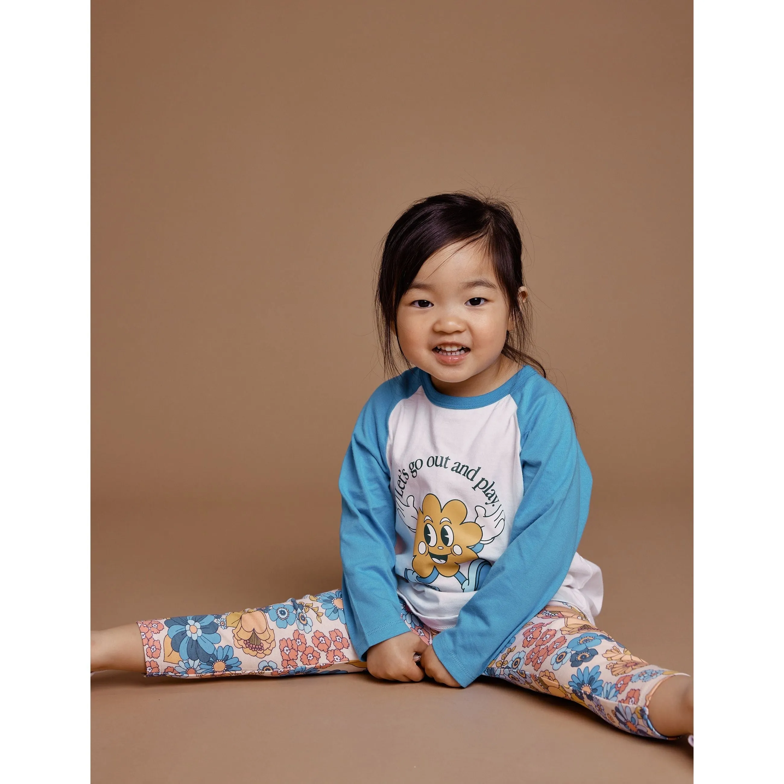 Playtime Raglan Long Sleeve Top