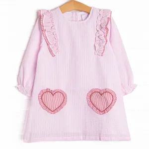 Pocketful of Love Dress, Pink