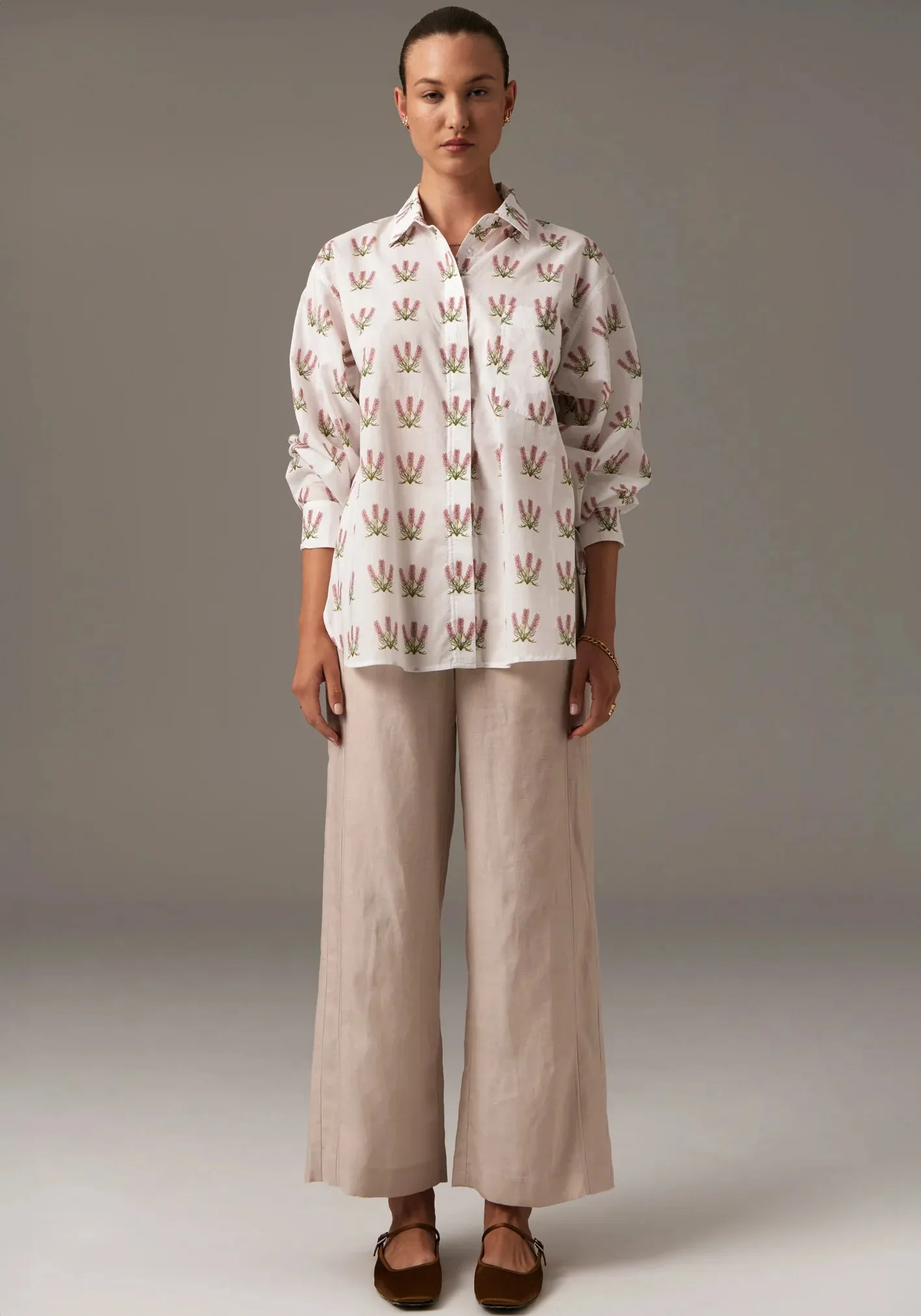 Pol Clothing - Riley Pant - Pebble