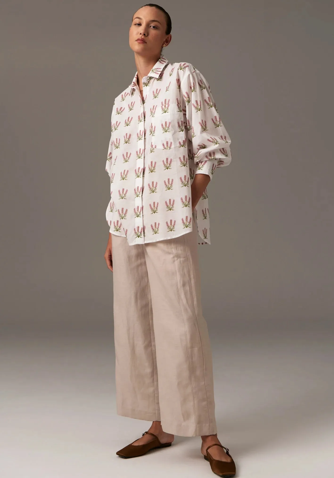 Pol Clothing - Riley Pant - Pebble